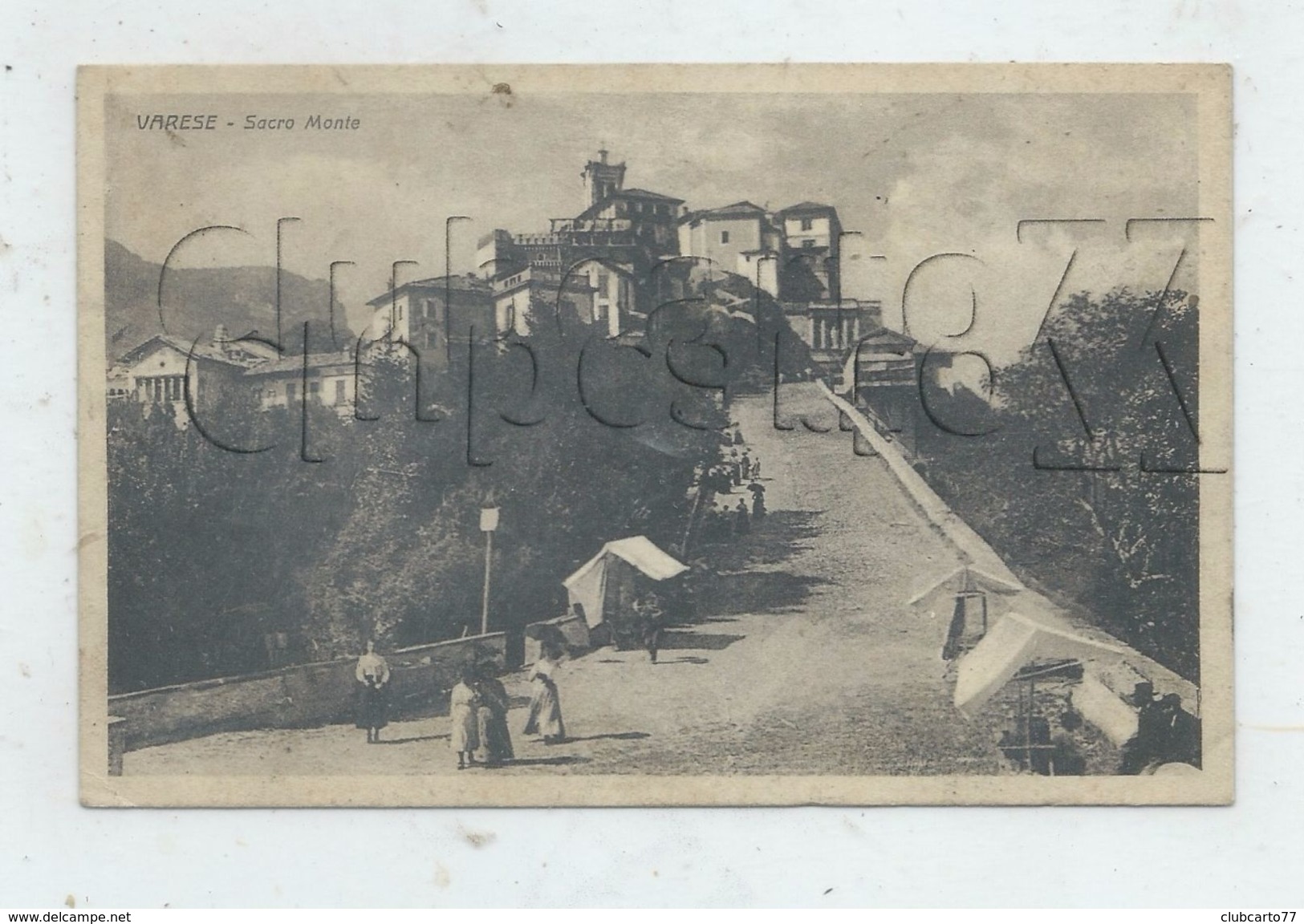 Varese (Italie, Lombardie) : Sacro Monte In 1910 (lively) PF - Varese