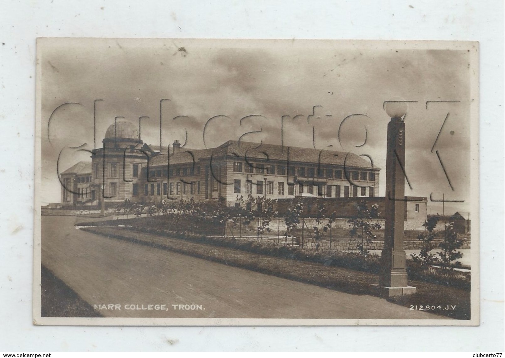 Troon (Royaume-Uni, London) : View General Of Marr College. In 1910  PF - Autres & Non Classés