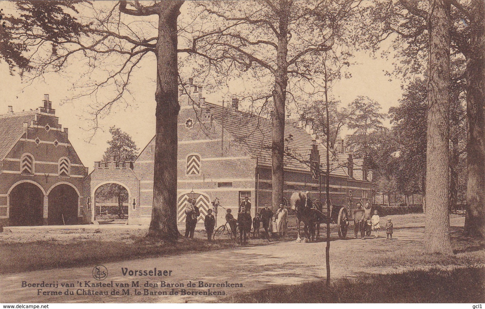 Vorselaar -boerderij Van Het Kasteel Van Den Baron De Borrekens - Vorselaar