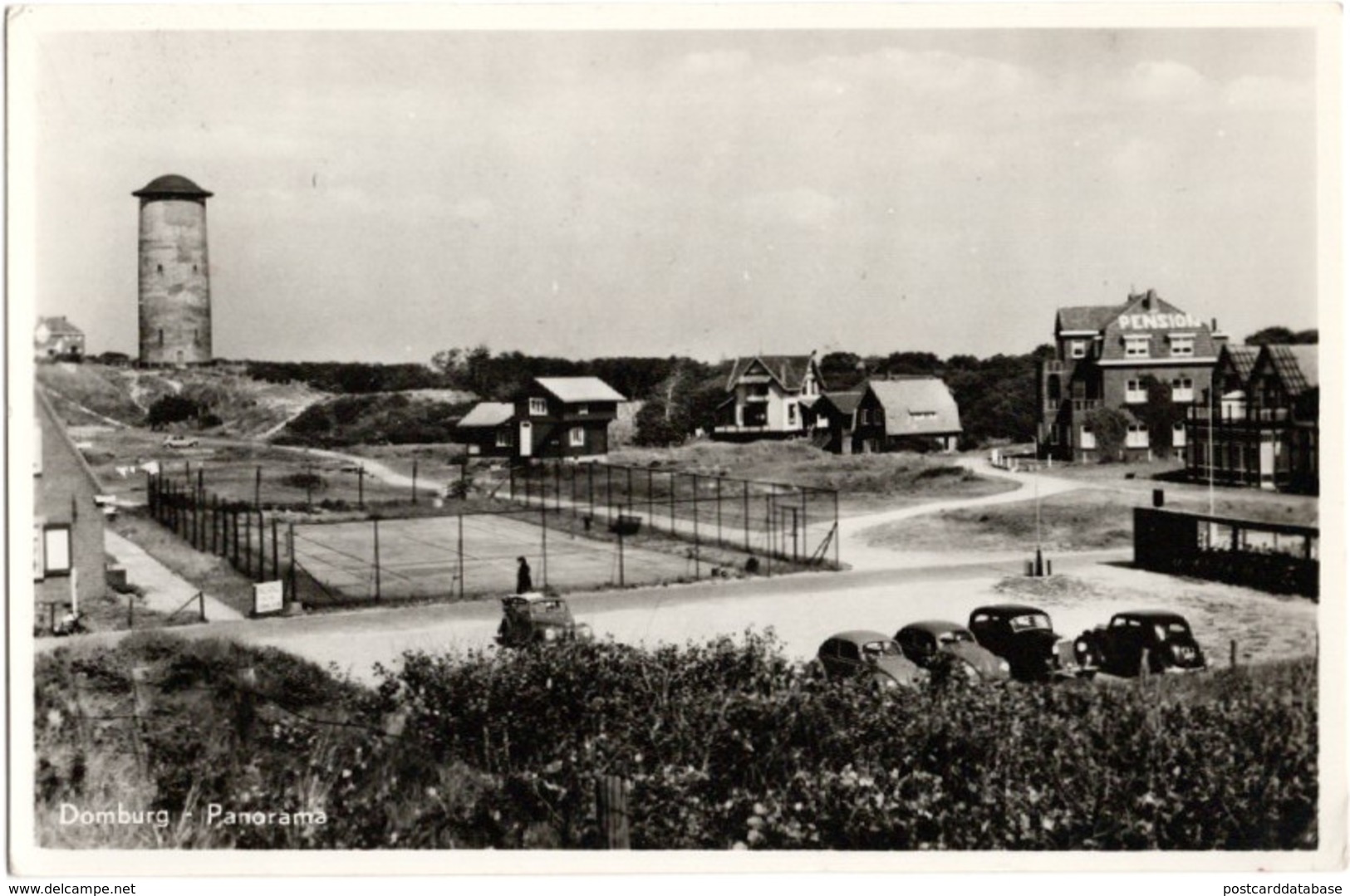 Domburg Panorama - & Old Cars - Domburg