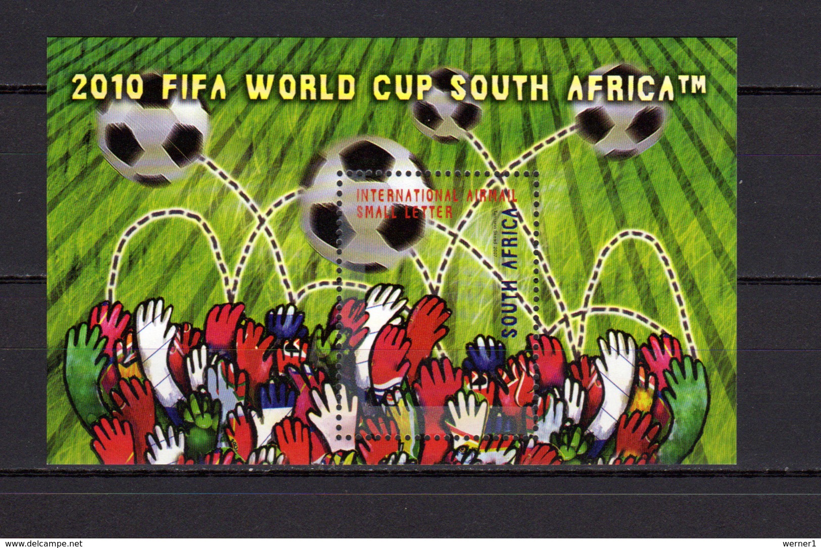 South Africa 2007 Football Soccer World Cup S/s MNH - 2010 – South Africa