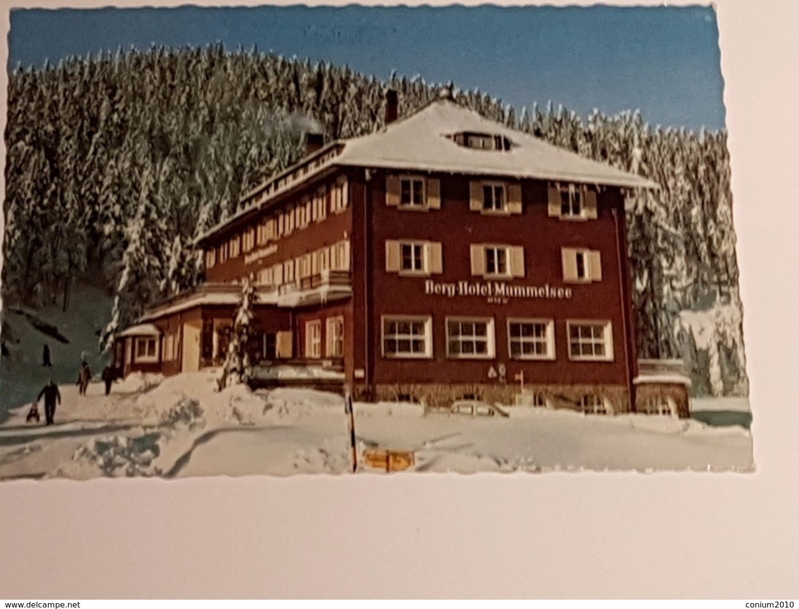 Berghotel Mummelsee, Gelaufen 1968 - Achern