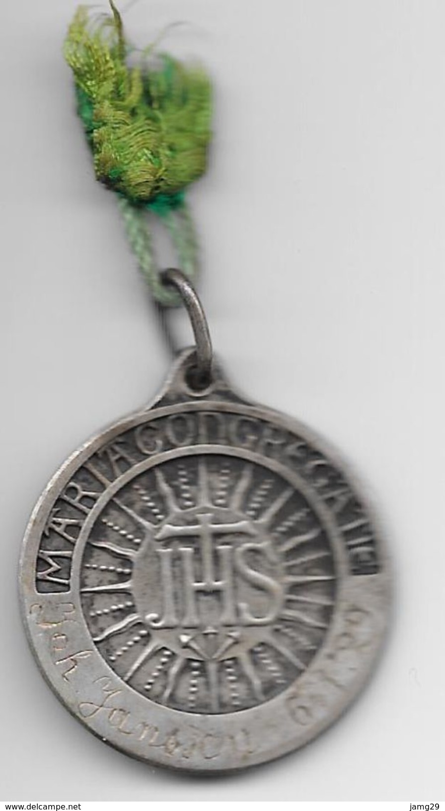 Nederland/Holland, Penning/Medaille Mariacongregatie, Doorsnee 32 Mm., Ca. 1950 - Religione & Esoterismo