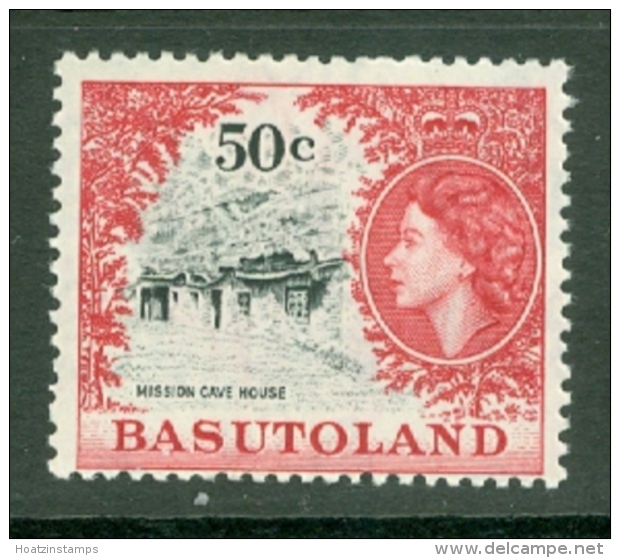 Basutoland: 1961/63   QE II - Pictorial - Decimal Currency   SG78   50c     MH - 1933-1964 Kronenkolonie