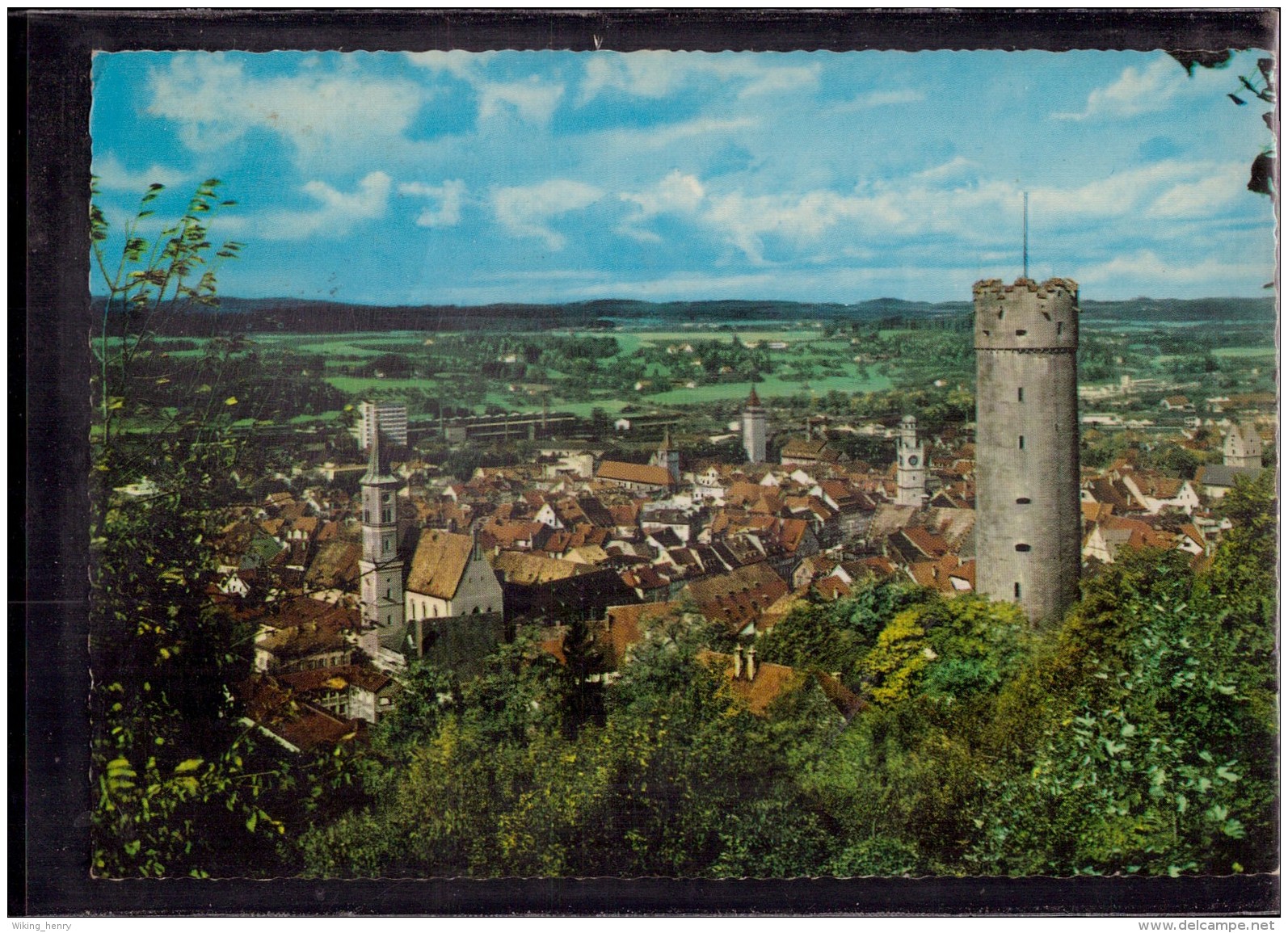 Ravensburg - Blick Von Der Veitsburg Auf Den Mehlsack Und Die Stadt - Ravensburg