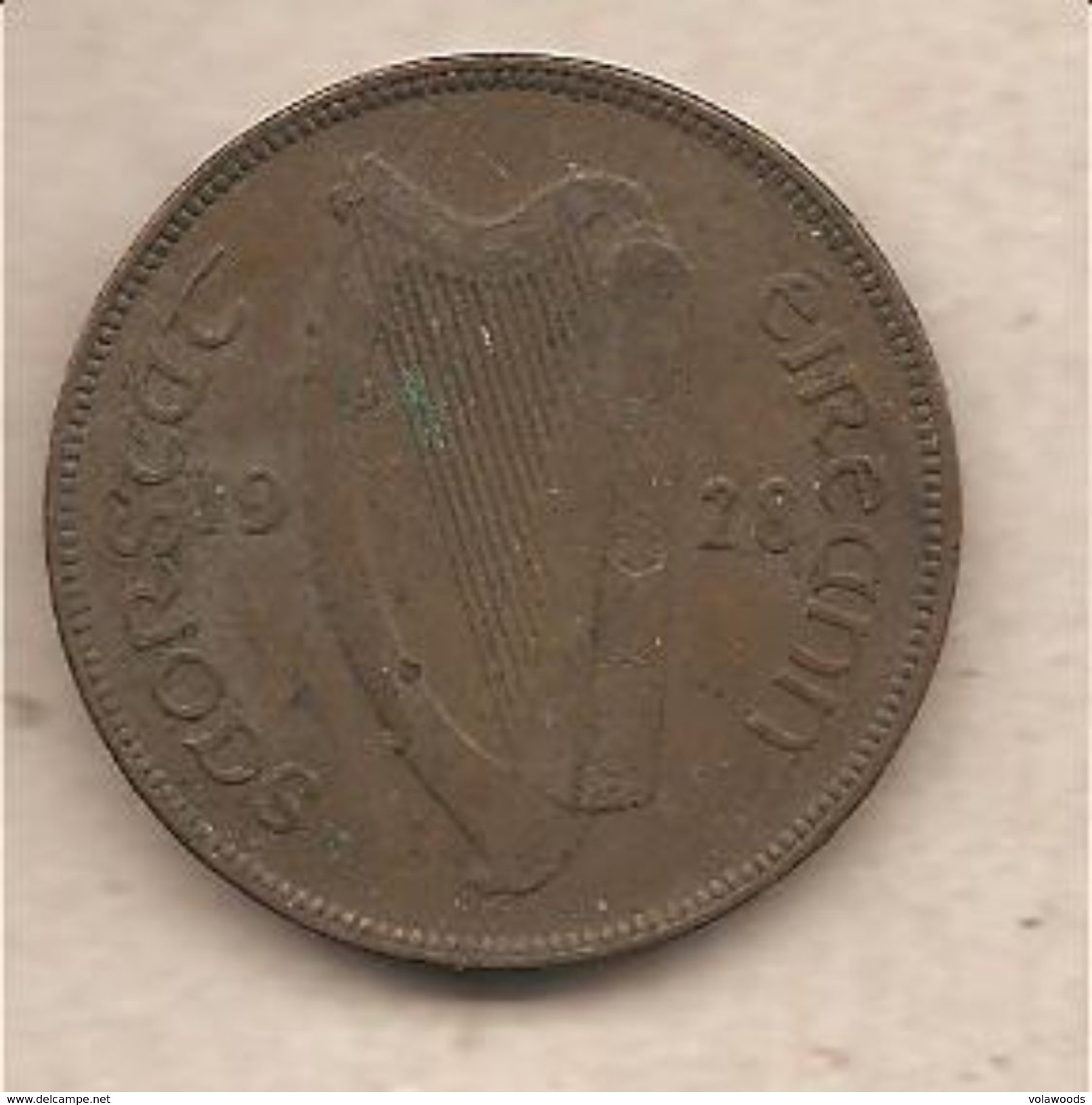 Irlanda - Moneta Circolata Da 1 Penny - 1928 - Irlanda