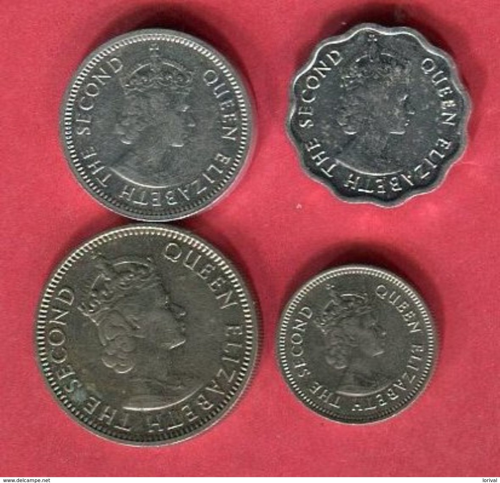 LOT 4 MONNAIES DIFFERENTES TB  4 - Belize