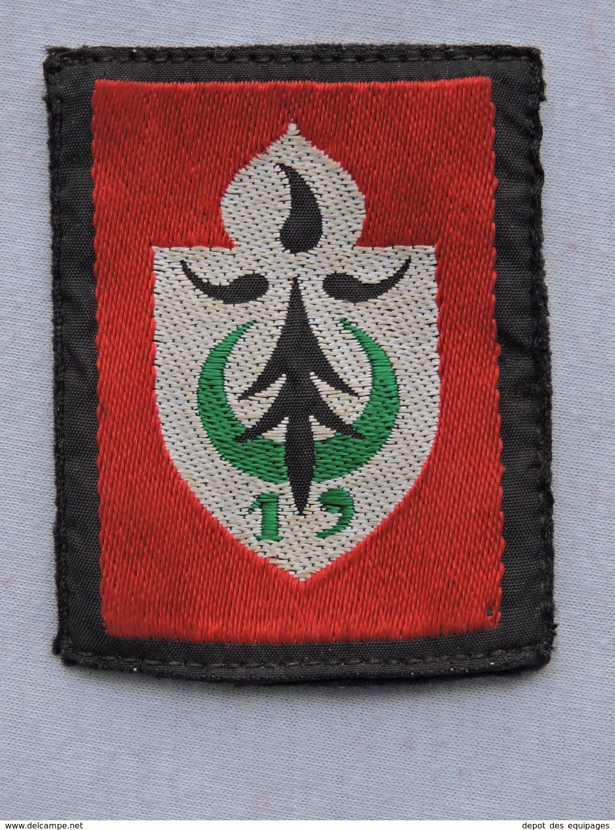 PATCH 19° DIVISION INFANTERIE - ALGERIE    1955-1962 - Uniformes