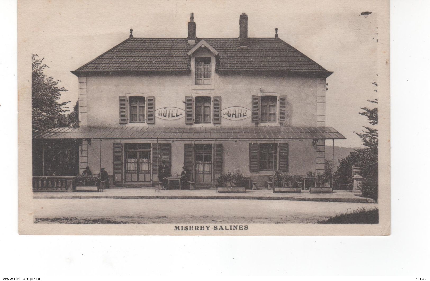 MISEREY SALINES - HOTEL DE LA GARE - Autres & Non Classés