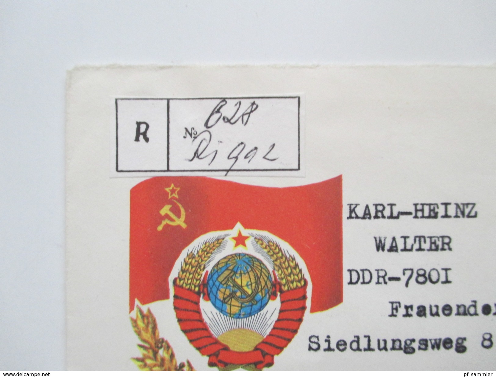 UDSSR GA / Belegeposten 140 Stk. Auch Riga / Pärnu / Lettland. R.S.S. de Lettonie. Weltraum usw. 1960 - 80er Jahre