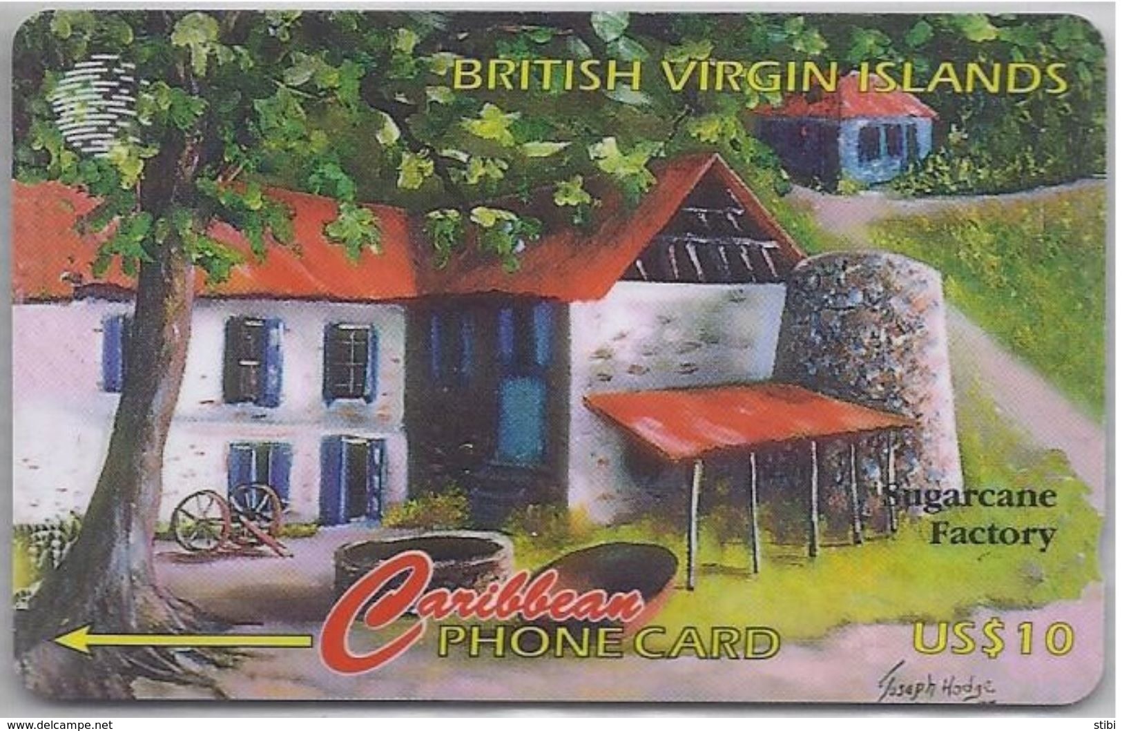 BRITISH VIRGIN ISLANDS - SUGARCANE FACTORY - 218CVVB - Virgin Islands