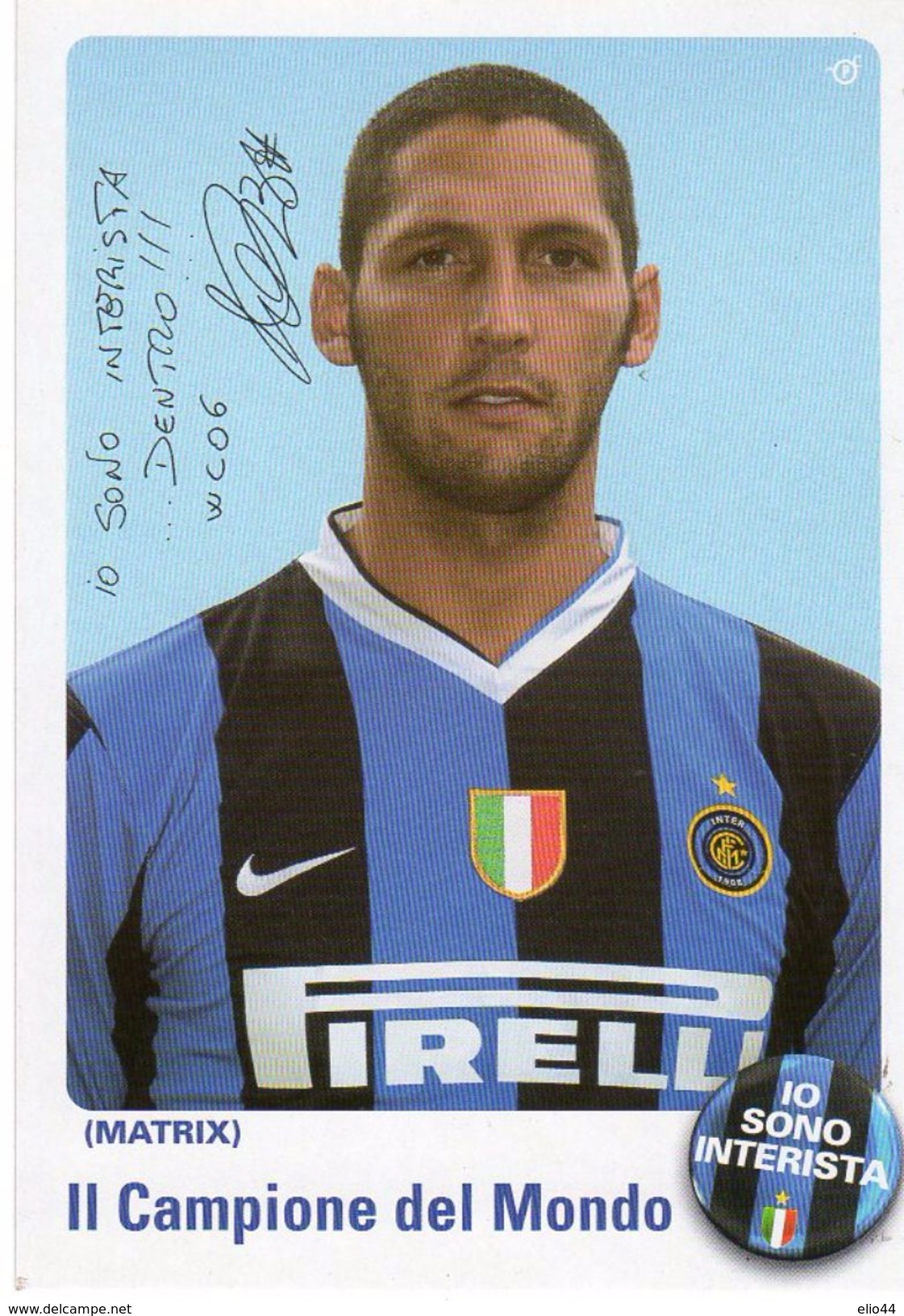 Inter - Marco Materazzi - - Calcio