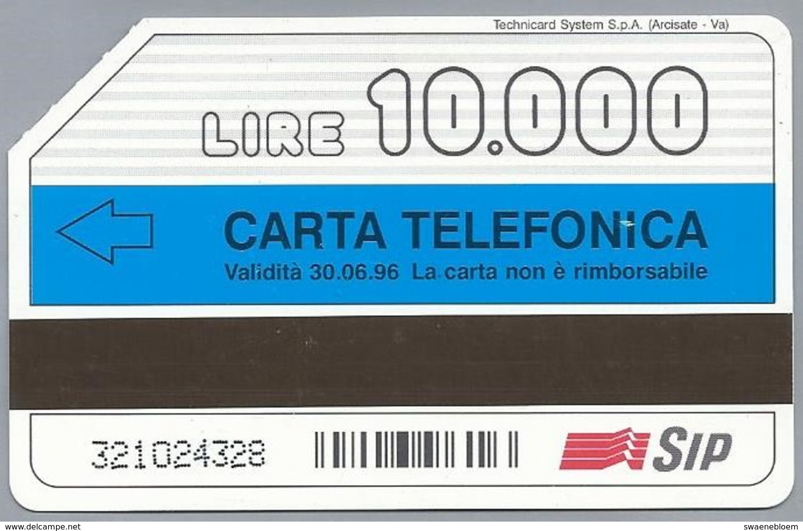 IT.- SIP. TELECOM ITALIA. CARTA TELEFONICA. LIRE 10.000. Se Ti Gira Di Incuriosire. SEAT. . 2 Scans - Openbare Reclame