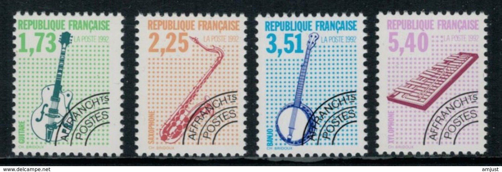 France // Préoblitérés // 1992 Timbres Neuf ** Y&T 224-227 Série Complète(11 Timbres) - 1989-2008