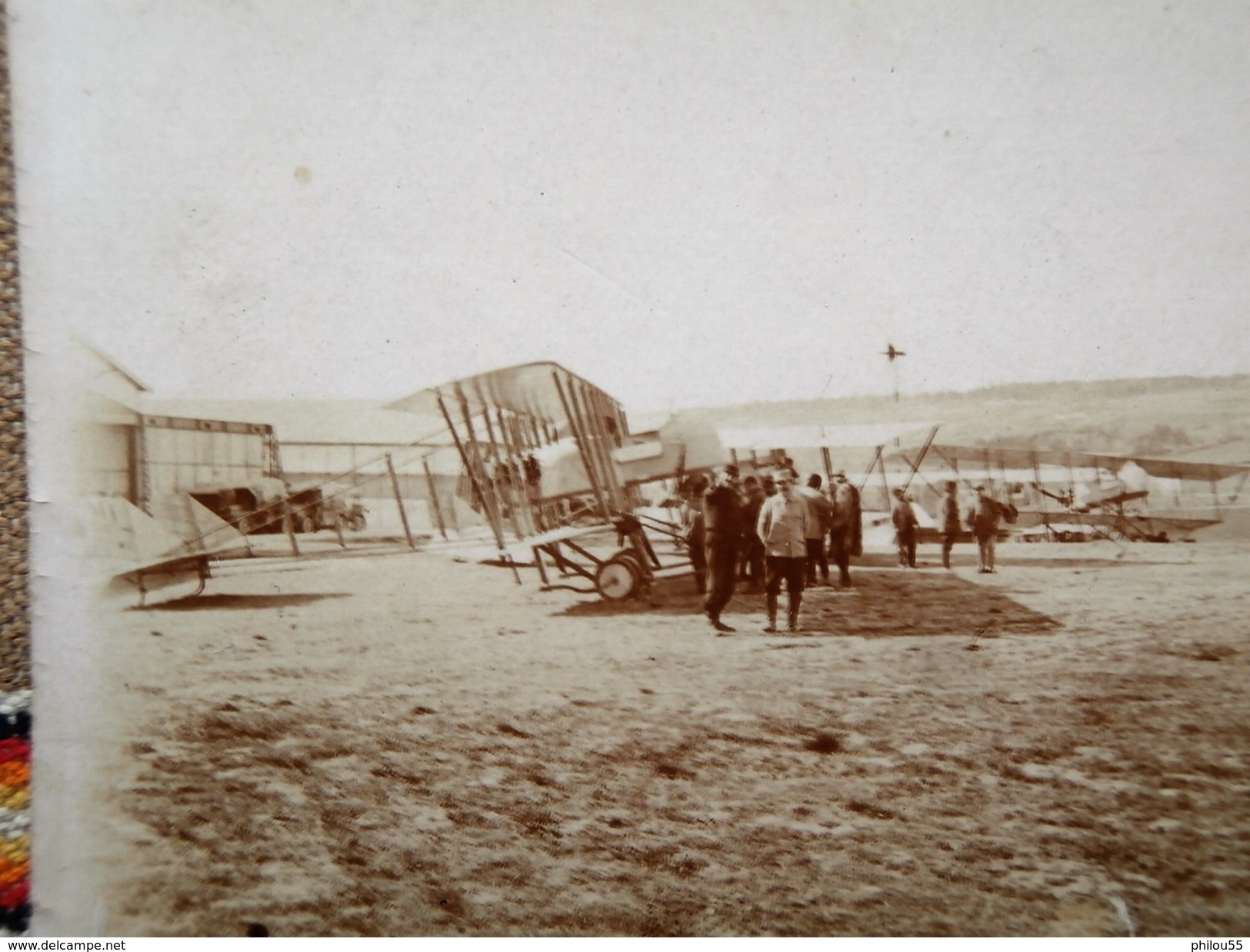 RARE lot AVIATION Citation a l Ordre de l Armee ESCADRILLE MF7  VILLERS EN ARGONNE (Sauvageot eugene) VERDUN FARMAN etat