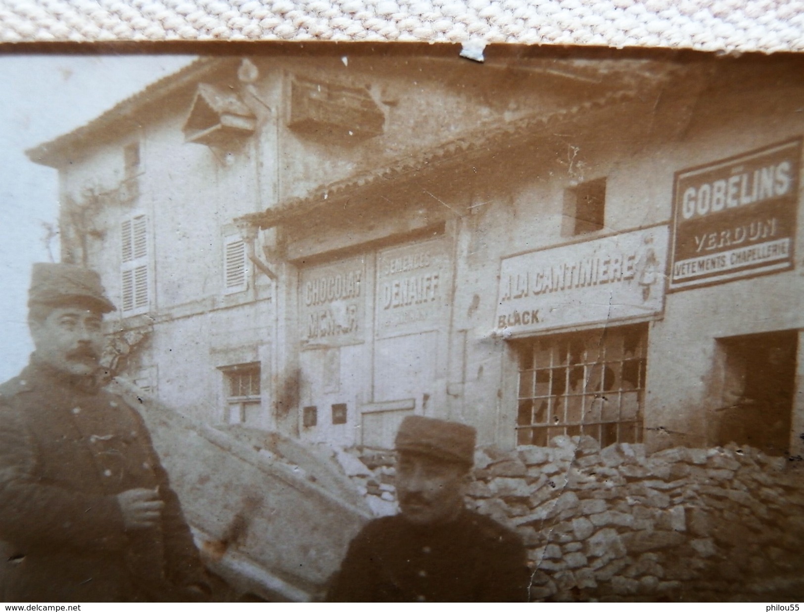 RARE lot AVIATION Citation a l Ordre de l Armee ESCADRILLE MF7  VILLERS EN ARGONNE (Sauvageot eugene) VERDUN FARMAN etat