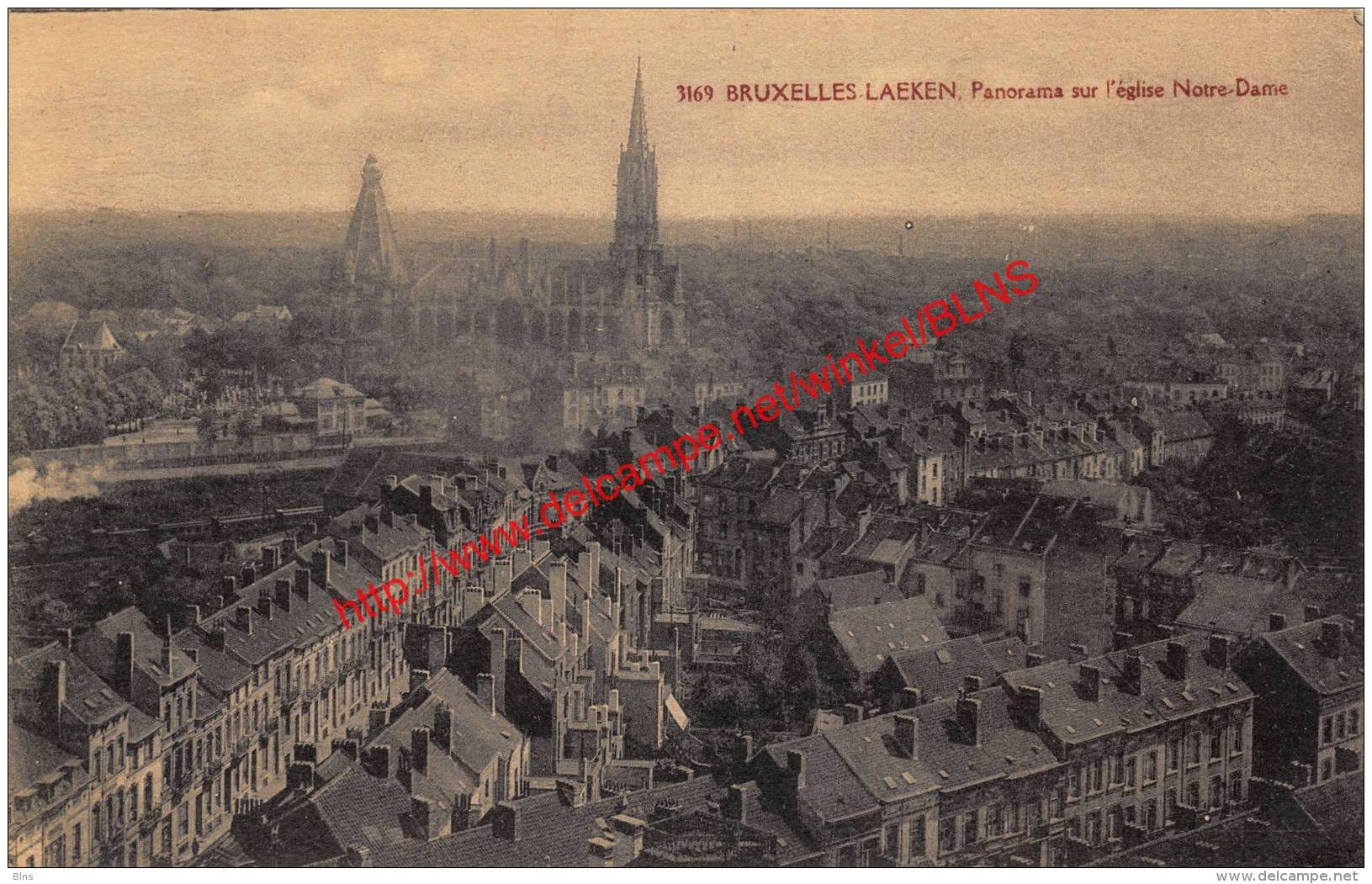 Panorama Sur L'église Notre-Dame - Laken - Laeken