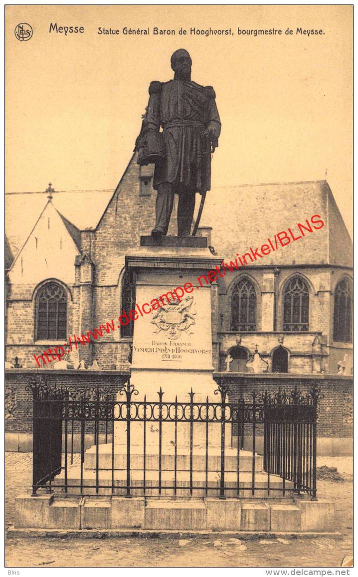 Statue Général Baron De Hooghvorst - Bourgemestre De Meysse - Meise - Meise