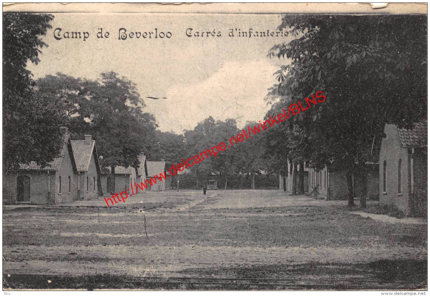 Carrés D'infanterie - 1919 - Kamp Van Beverloo - Leopoldsburg (Kamp Van Beverloo) - Leopoldsburg (Kamp Van Beverloo)