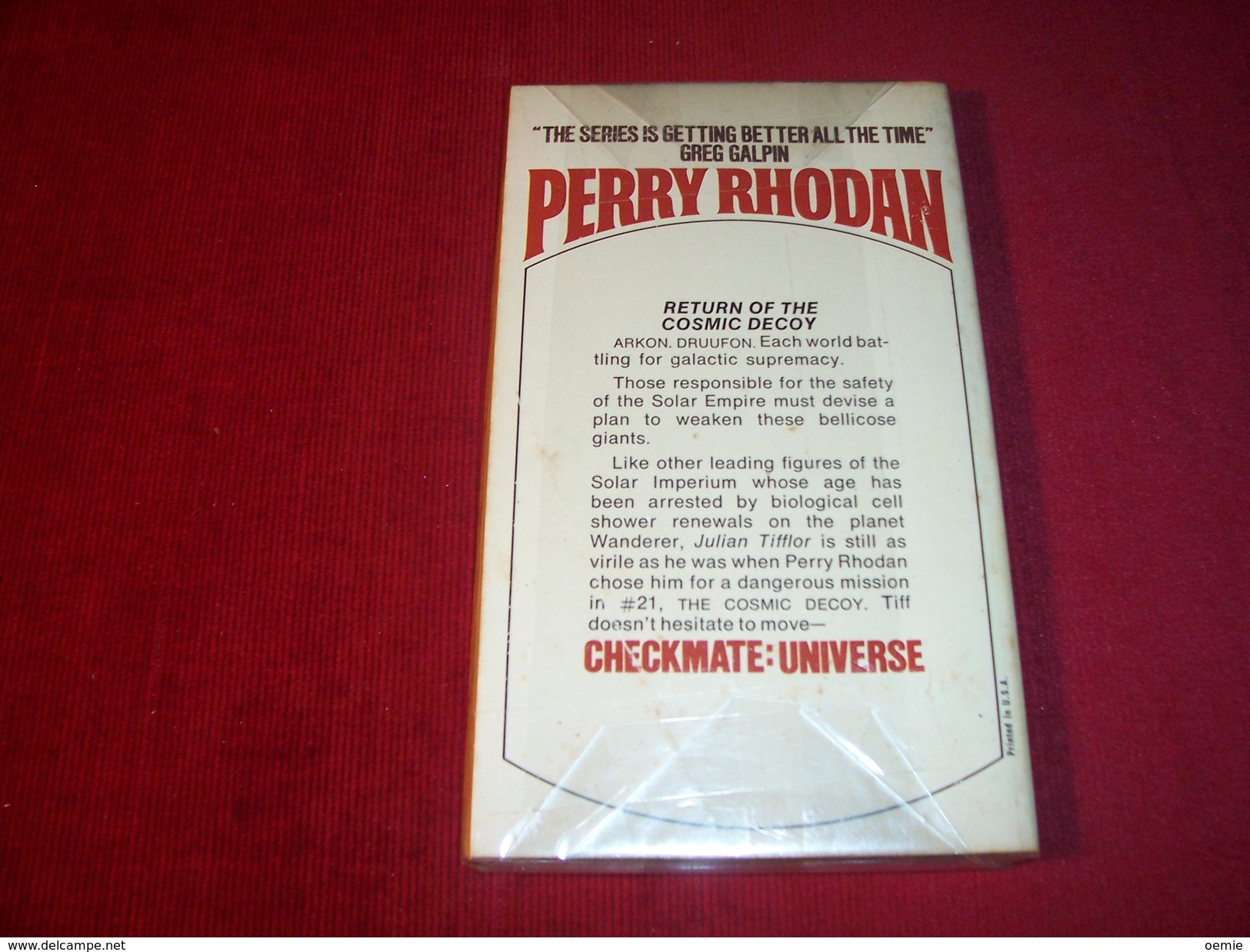 PERRY RHODAN N° 74 °°°°   Checkmate Universe - Ciencia Ficción