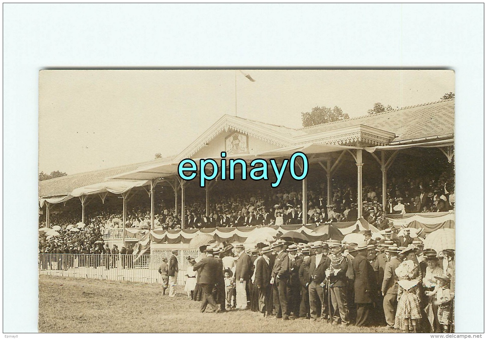 B - 80 - AMIENS  - CARTE PHOTO De Hippodrome  Avant 1903 - Hippisme  - Hippique - Cheval - Amiens