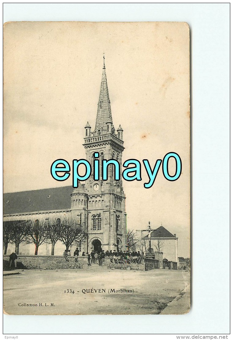 B - 56 - QUEVEN - église - VENTE à PRIX FIXE - Autres & Non Classés