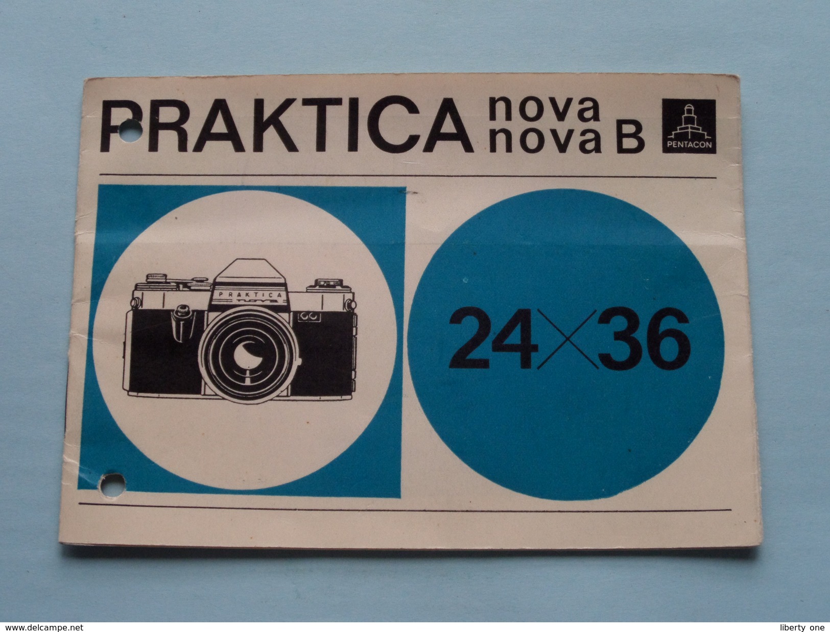 PRACTICA Nova & Nova B ( 24 X 36 ) Gebruiksaanwijzing Pentacon ( Voir Photo ) ! - Appareils Photo