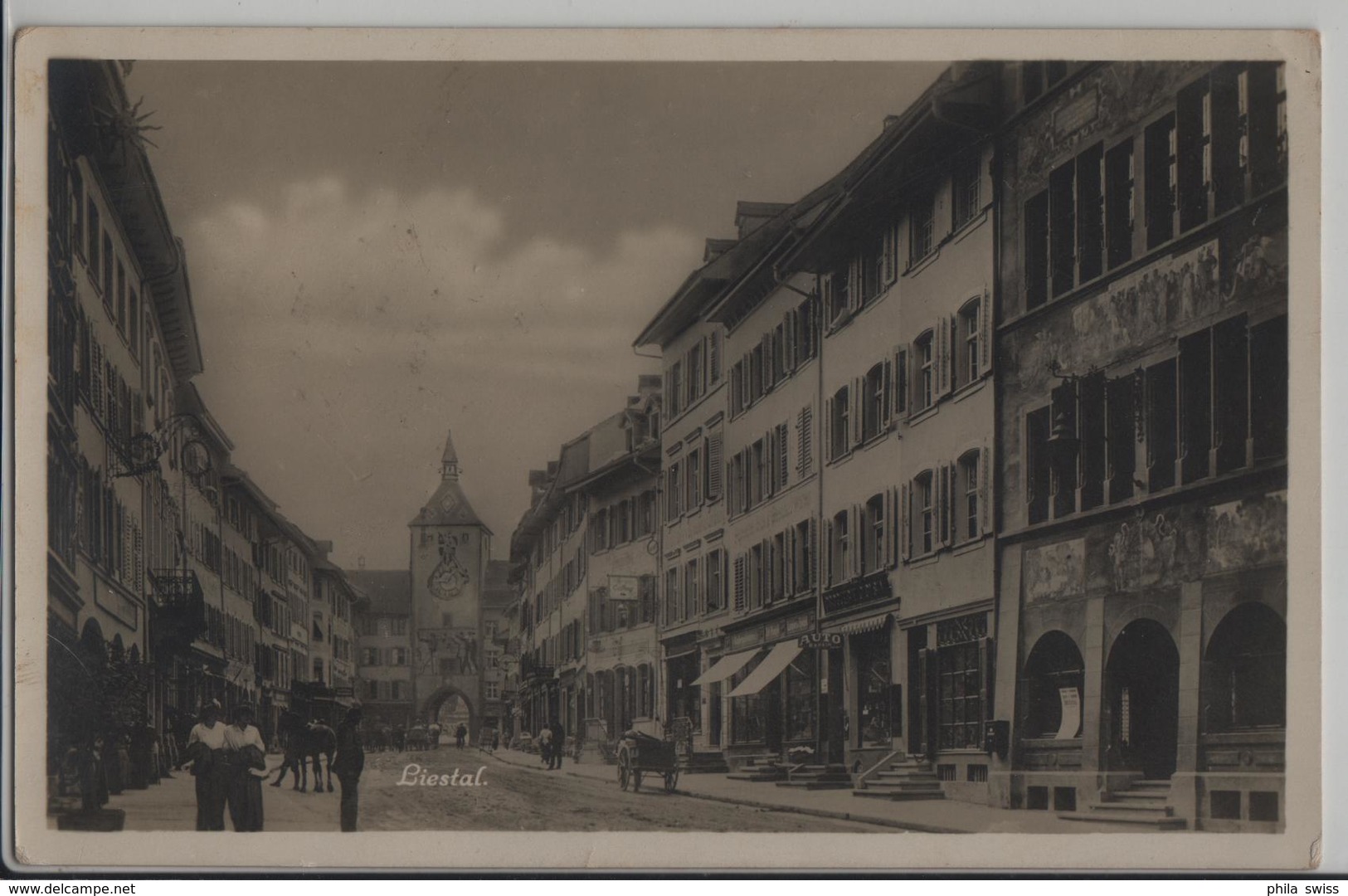 Liestal - Rathausstrasse - Animee - Photo: Guggenheim - Liestal