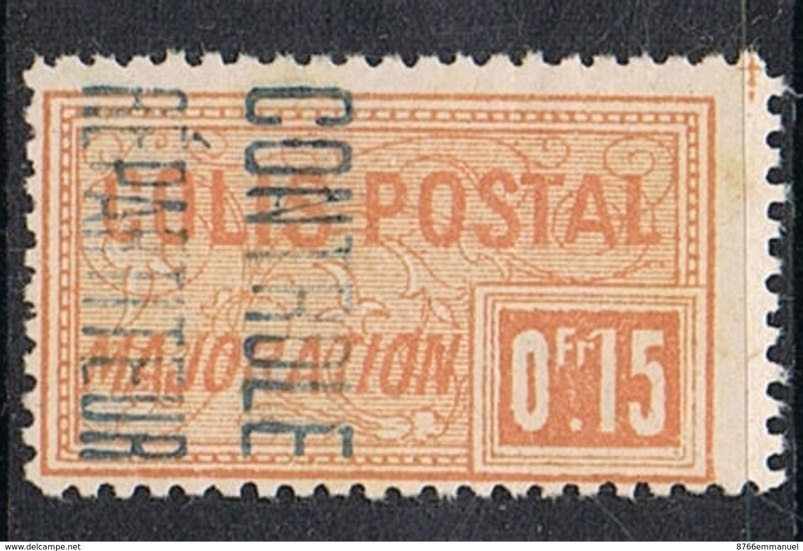 ALGERIE COLIS POSTAL N°11 N** Orange Et Surcharge Renversée - Parcel Post