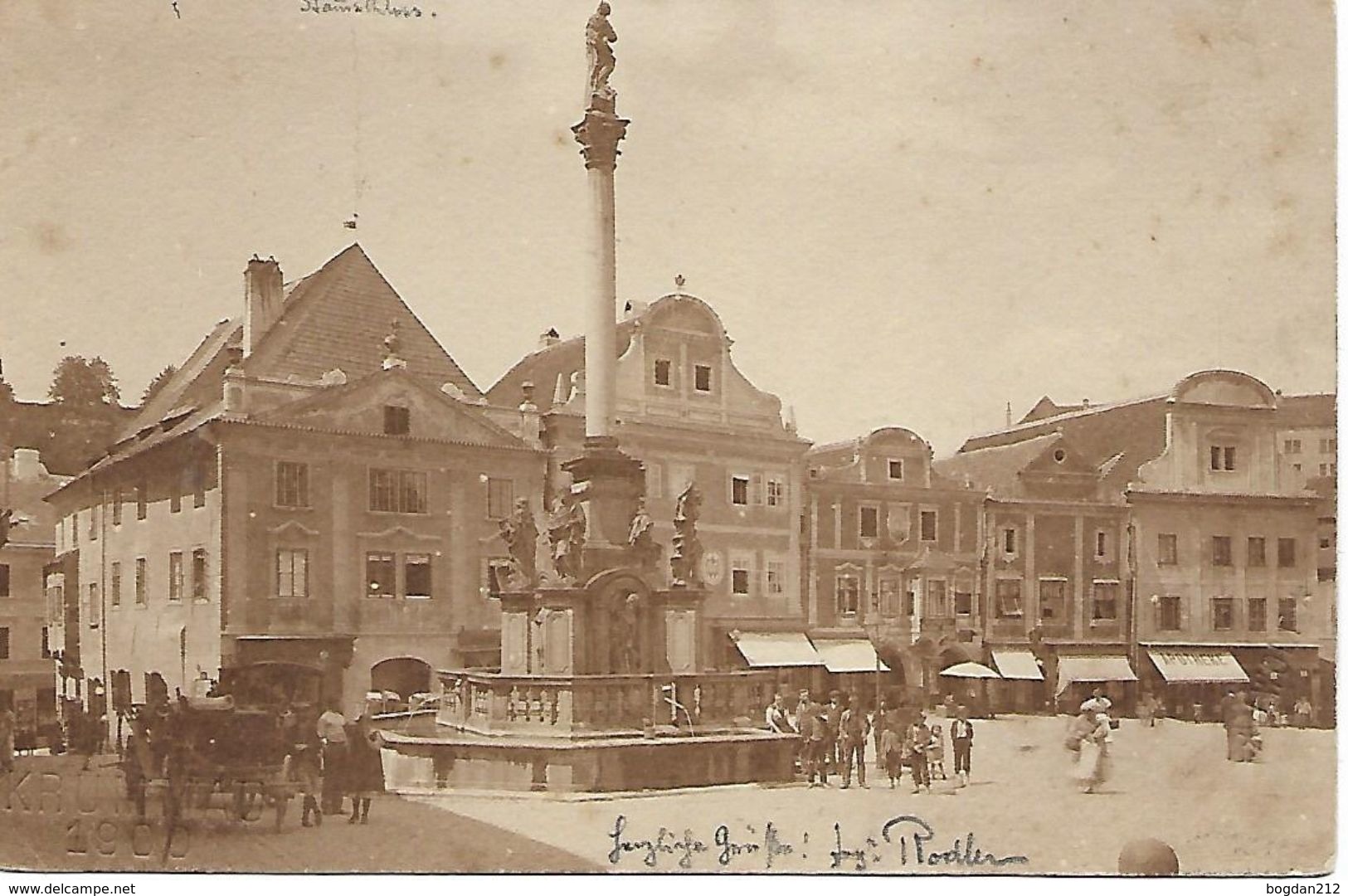 1900 - CESKY KRUMLOV, Gute Zustand, 2 Scan - Tchéquie