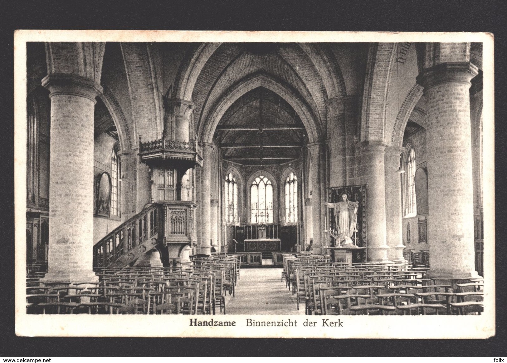 Handzame - Binnenzicht Der Kerk - 1977 - Kortemark