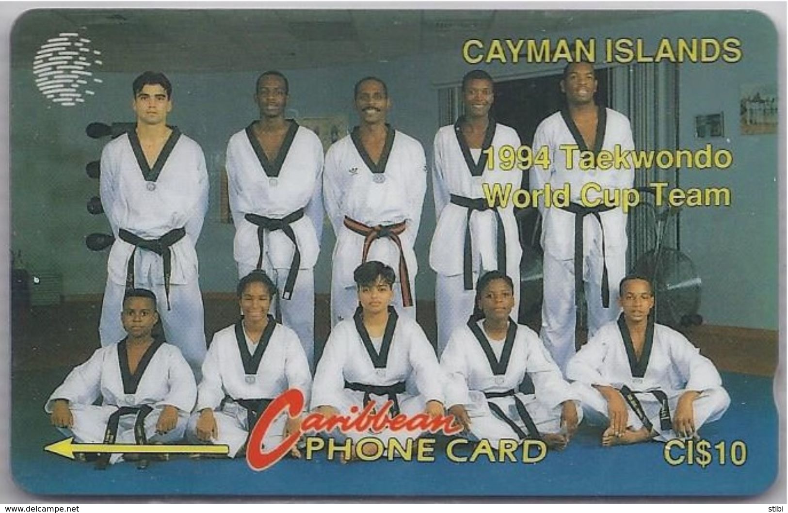 CAYMAN ISLANDS - TEAKWONDO TEAM - 9CCIA - Kaimaninseln (Cayman I.)