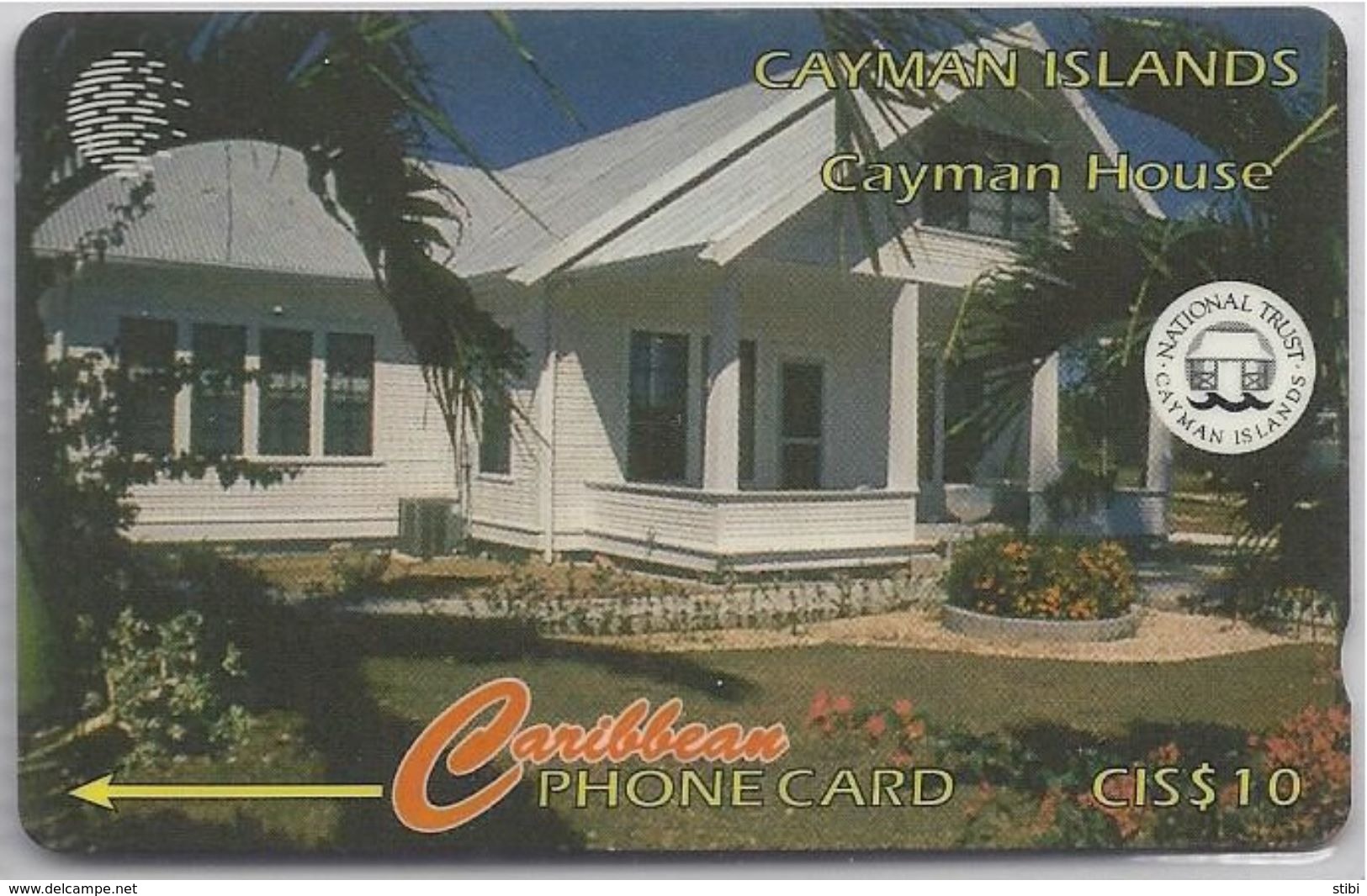 CAYMAN ISLANDS - CAYMAN HOUSE -11CCIC - Kaaimaneilanden