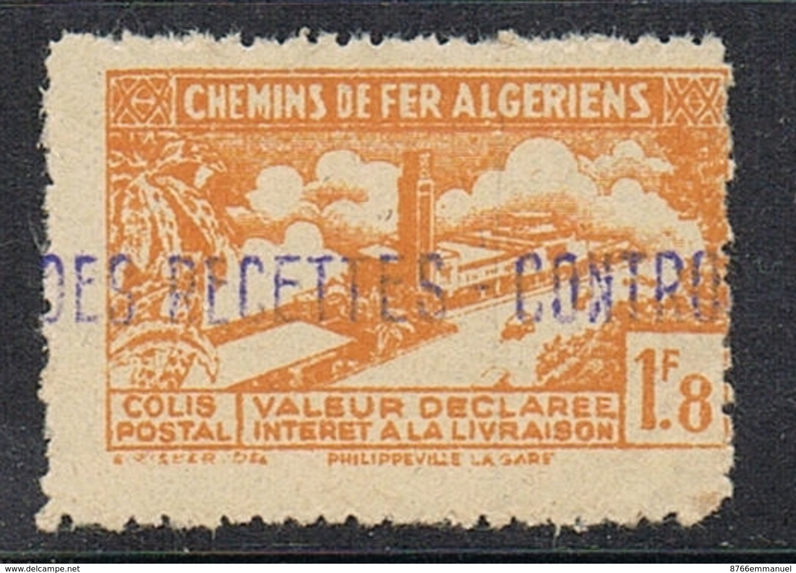 ALGERIE COLIS POSTAL N°112 N** - Colis Postaux