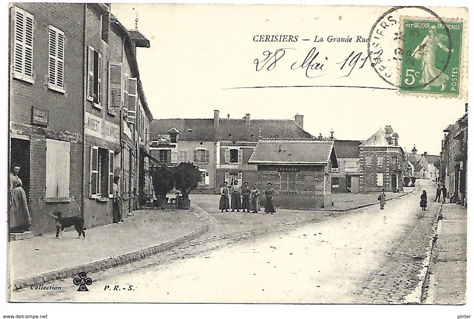 CERISIERS - La Grande Rue - Cerisiers