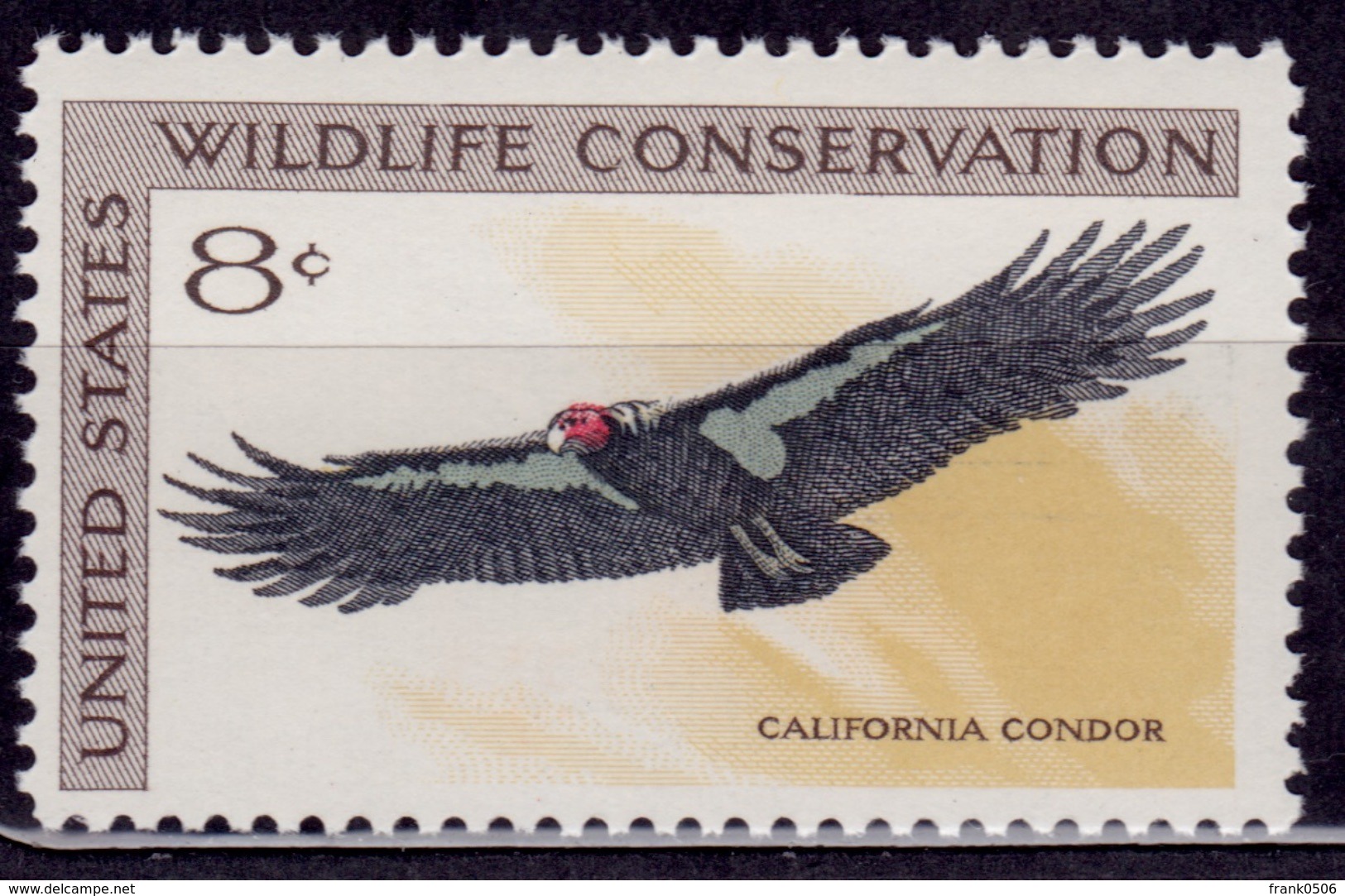 United States, 1971, Wildlife Conservation - Condor, 8c, Sc#1430, MNH - Unused Stamps