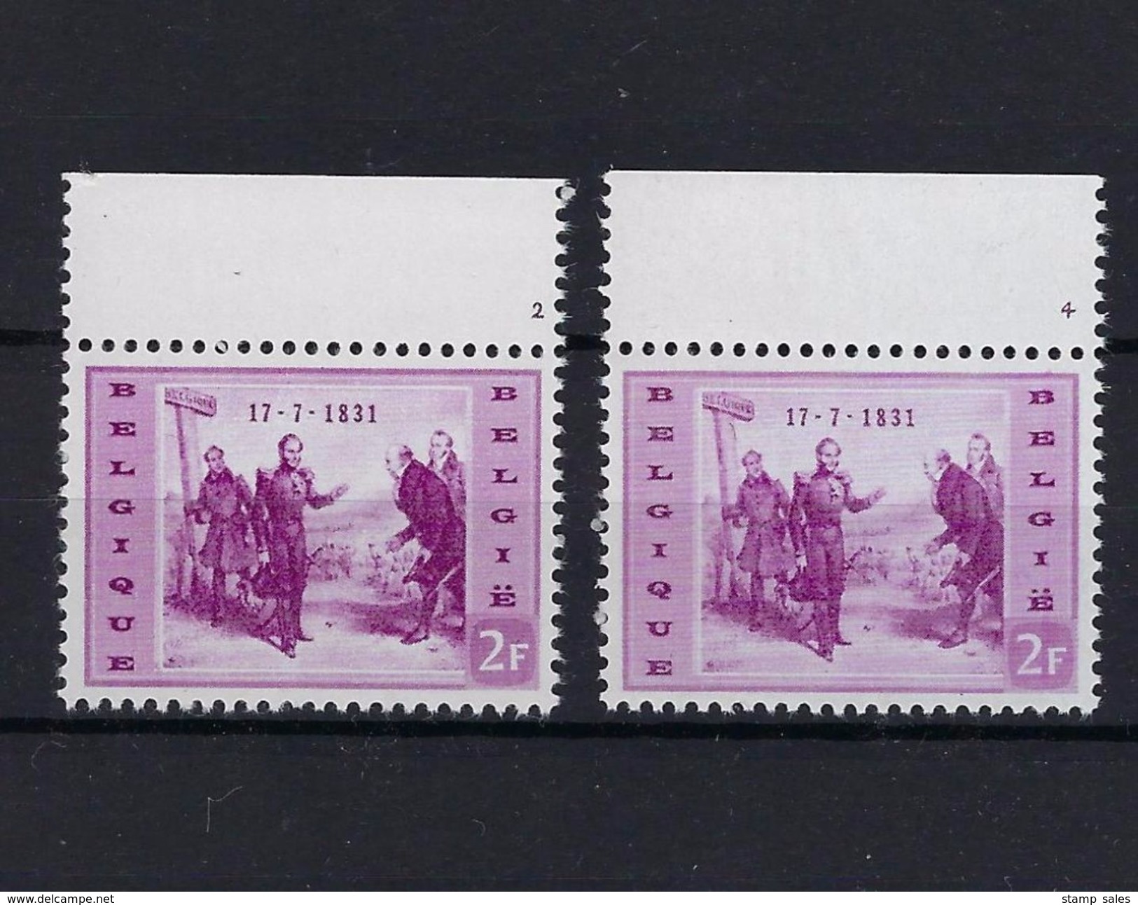 N°1021 (pltn°2&4) MNH ** POSTFRIS ZONDER SCHARNIER SUPERBE - ....-1960