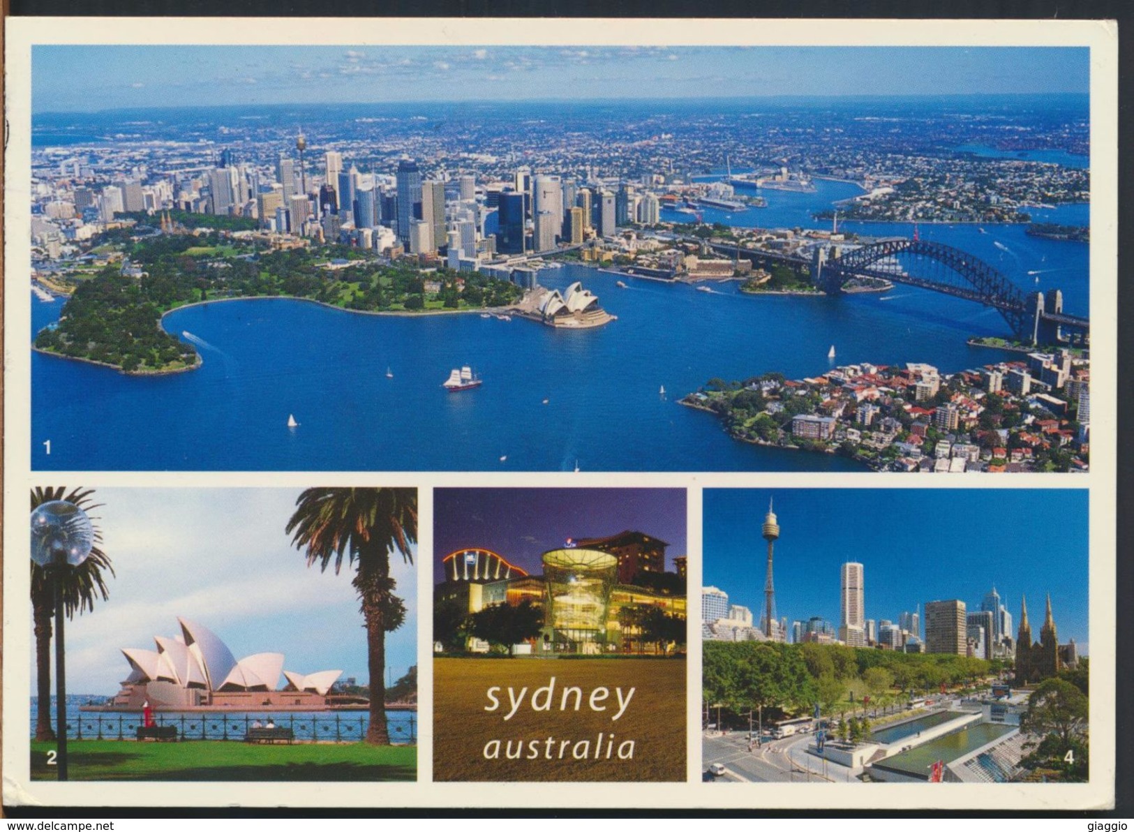 °°° 9770 - AUSTRALIA - SIDNEY - VIEWS OF THE CITY - With Stamps °°° - Sydney