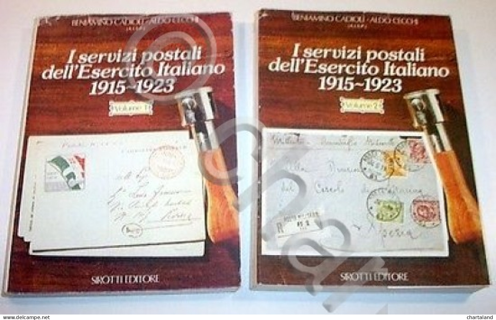 Cadioli, Cecchi - I Servizi Postali Esercito Italiano 1915-1923 - 1979 Completo - Altri & Non Classificati