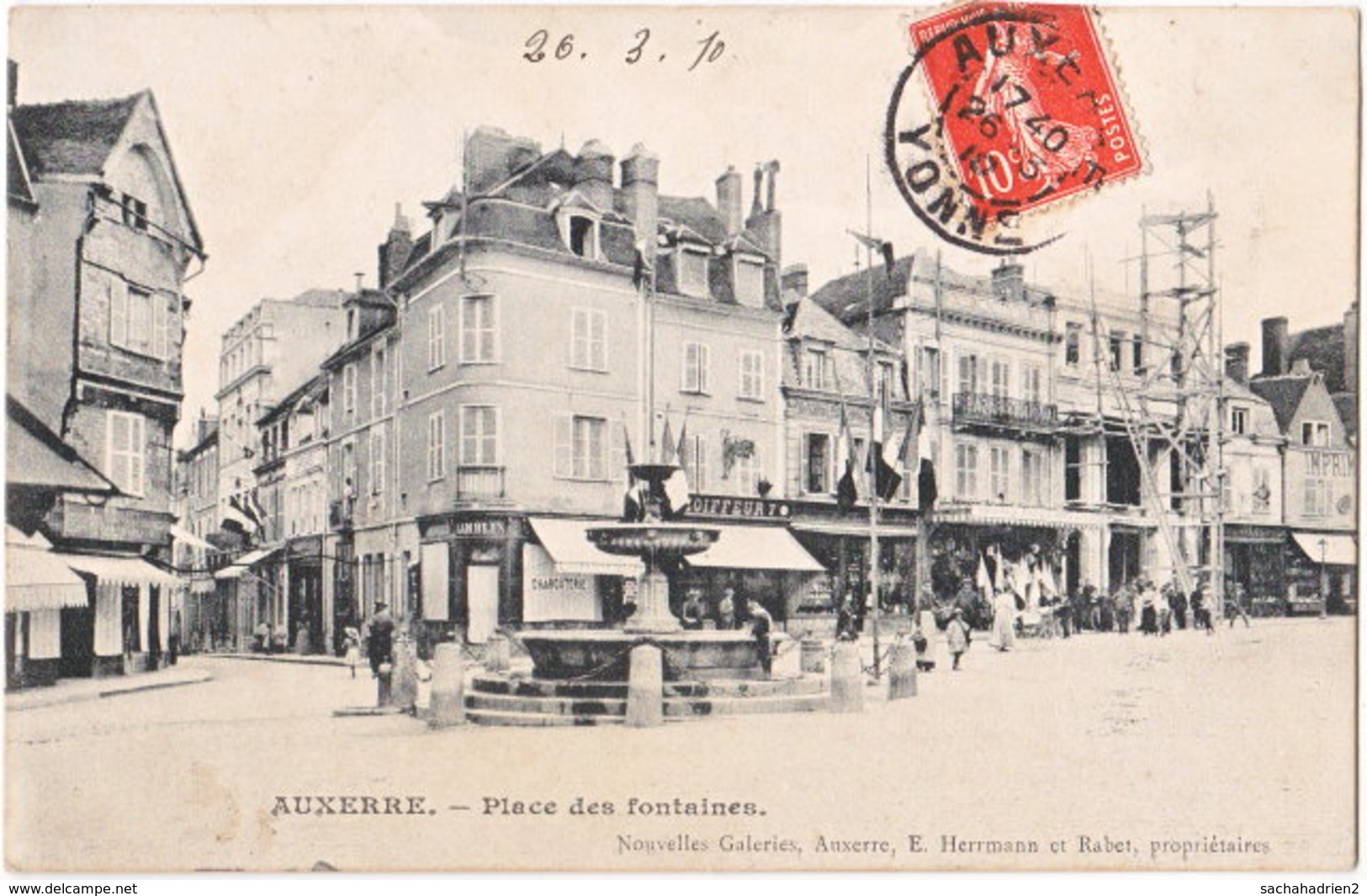 89. AUXERRE. Place Des Fontaines - Auxerre