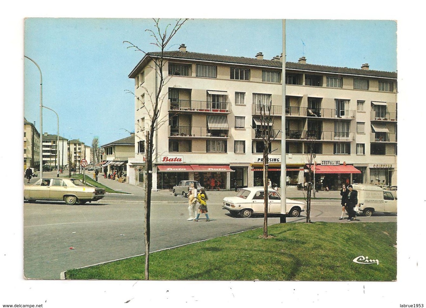 Franconville-Résidence Du Moulin-Centre Commercial- Peugeot 203-(C.2372) - Franconville