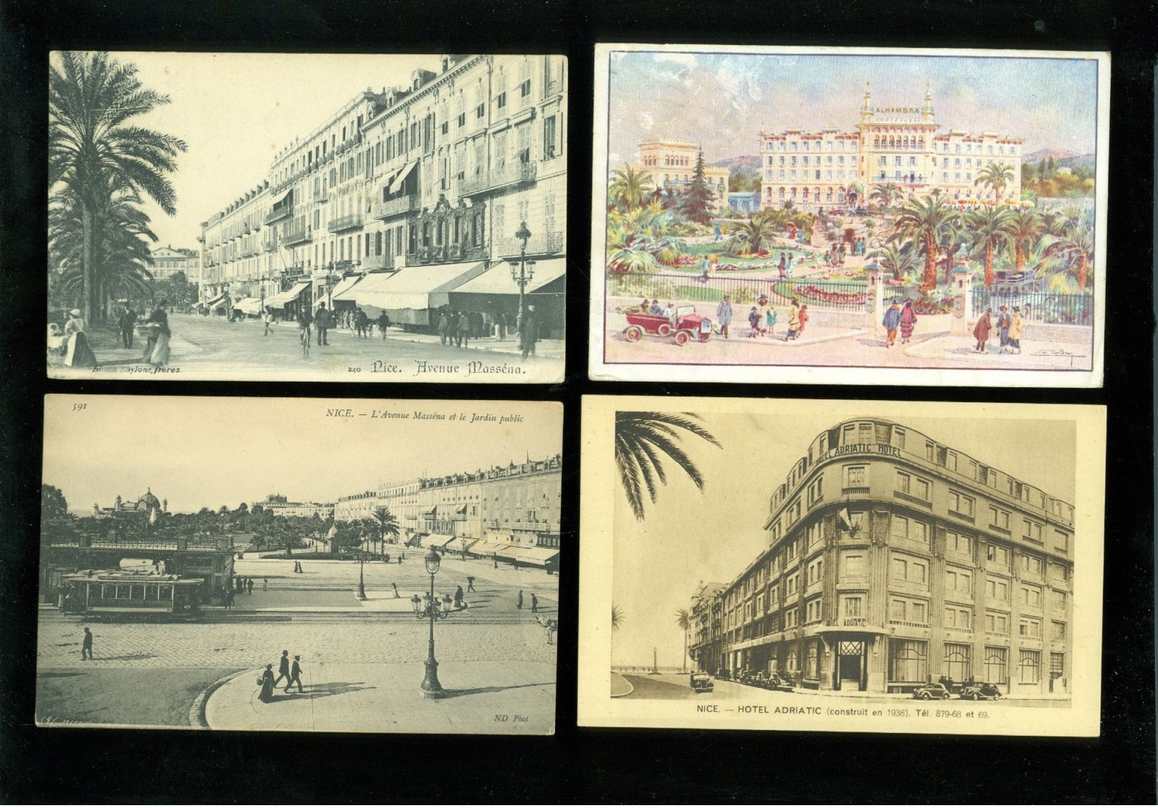 Beau lot de 60 cartes postales de France  Nice      Mooi lot van 60 postkaarten van Frankrijk  Nice  -  60 scans