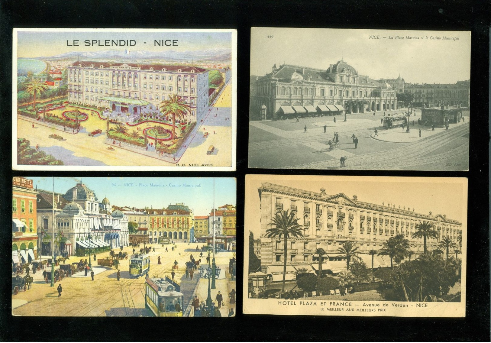 Beau lot de 60 cartes postales de France  Nice      Mooi lot van 60 postkaarten van Frankrijk  Nice  -  60 scans