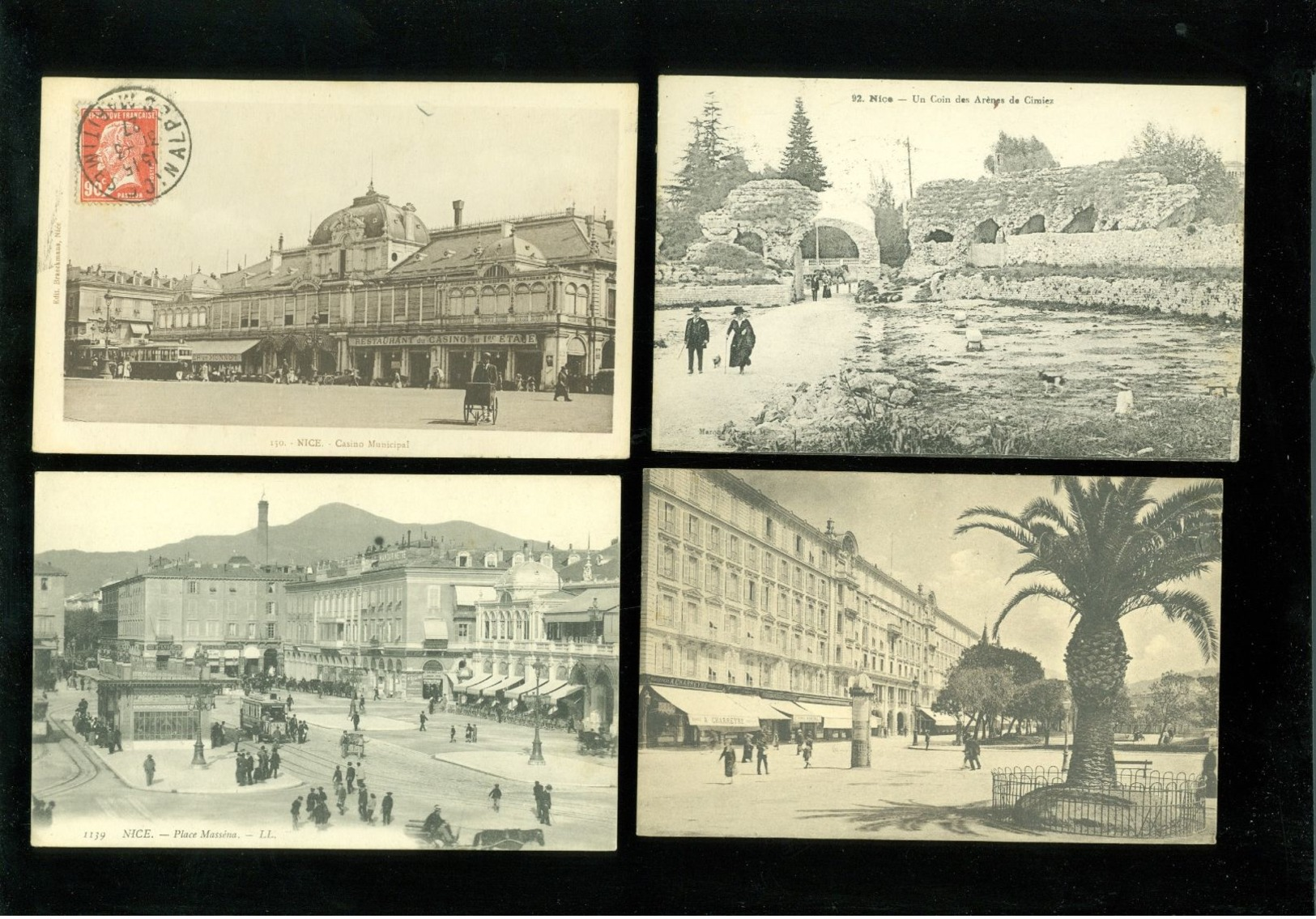 Beau lot de 60 cartes postales de France  Nice      Mooi lot van 60 postkaarten van Frankrijk  Nice  -  60 scans