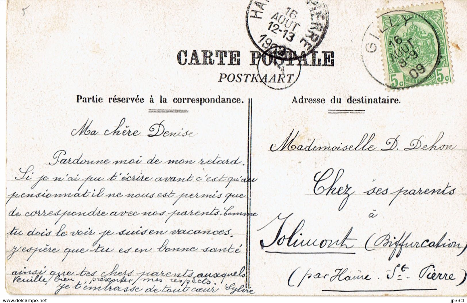 Les Environs De Namur Vue Sur La Citadelle Depuis La Plante  (de Gilly Vers Haine St Pierre Le 16/8/1909) - Namen