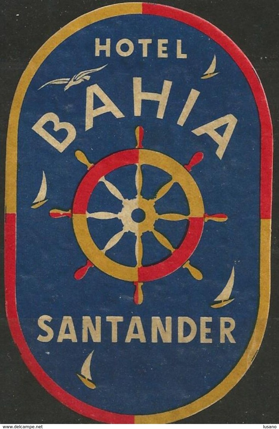 Etiquette D'hôtel : Hôtel Bahia - Santander - Espagne - Hotel Labels