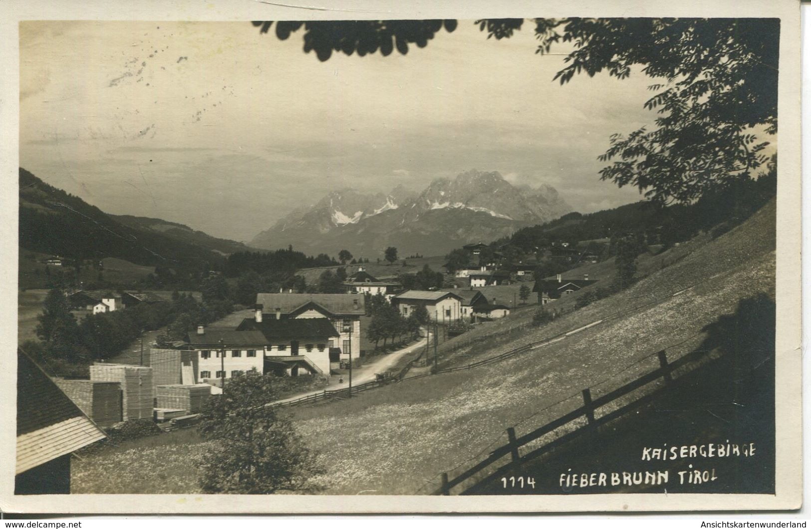 Fieberbrunn, Kaisergebirge 1929 (002281) - Fieberbrunn