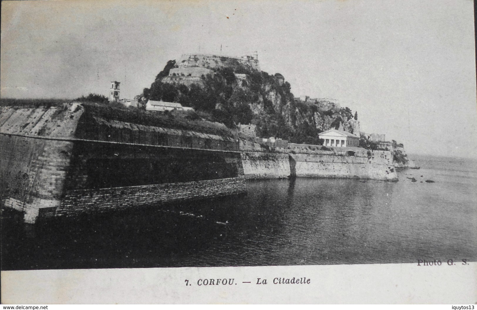 CPA - GRECE - Corfou Ou Corcyre Est Une île Grecque Située En Mer Ionienne - La Citadelle - Daté 1918 - TBE - Grèce