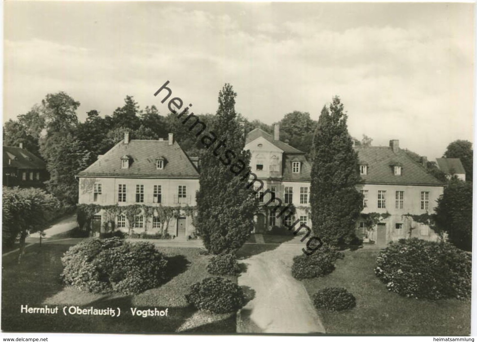 Herrnhut - Vogtshof -  Foto-AK Grossformat - Verlag VEB Bild Und Heimat Reichenbach - Herrnhut