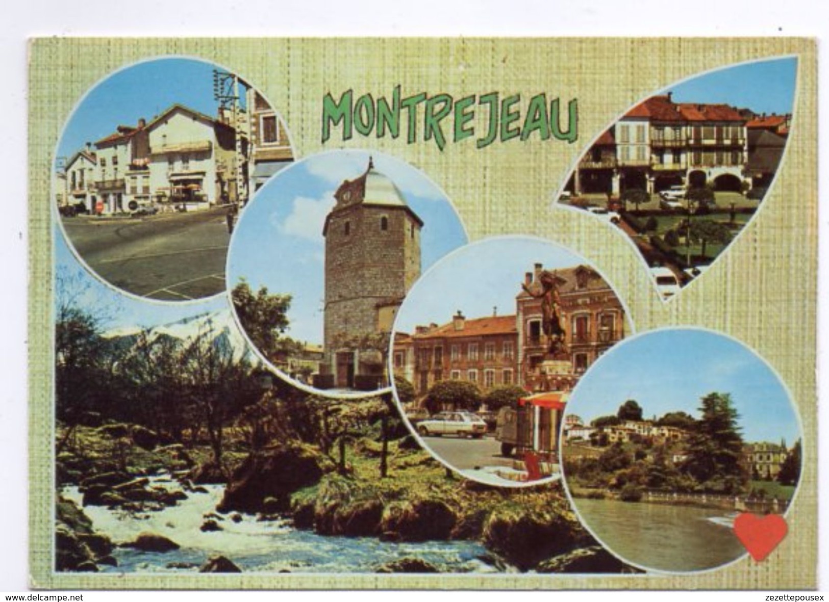 37900-ZE-31-MONTREJAU-Divers Aspects De La Ville--------------multivues - Montréjeau